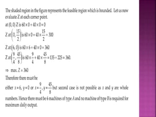 Linear programming | PPT