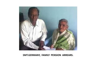 SMT.GERMANY,  FAMILY  PENSION  ARREARS.