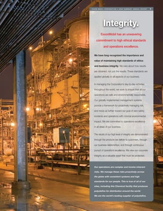 Exxon Mobil Annual Report 2006