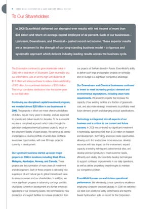 Exxon Mobil Annual Report 2006
