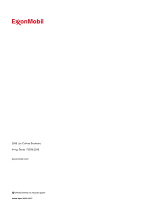 Exxon Mobil Annual Report 2006