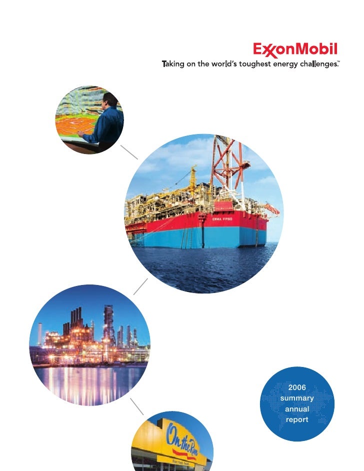 Exxon Mobil Annual Report 2006
