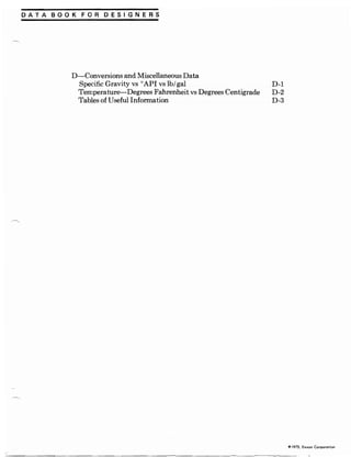 Exxon 1973 fuels data book