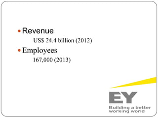  Revenue
US$ 24.4 billion (2012)
 Employees
167,000 (2013)
 
