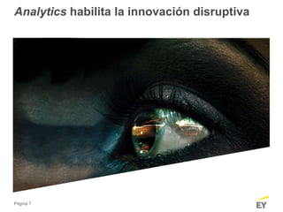 Página 7
Analytics habilita la innovación disruptiva
 