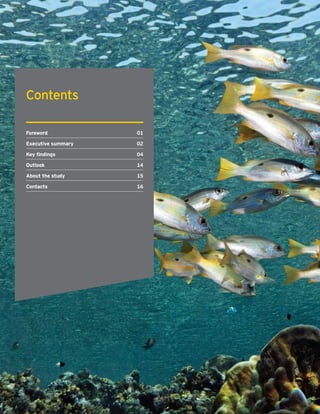Contents
Foreword01
Executive summary  02
Key findings 04
Outlook  14
About the study 15
Contacts 16
 