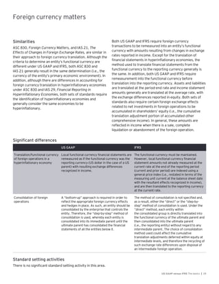 EY IFRS vs US GAAP | PDF