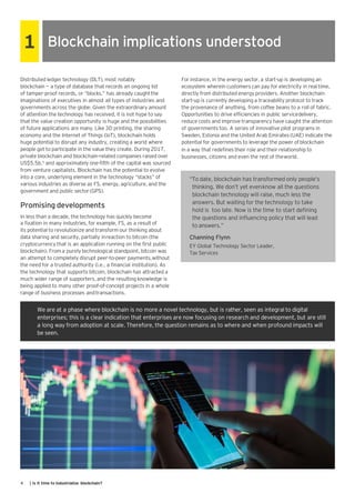Industrializing Blockchain in ASEAN | PDF