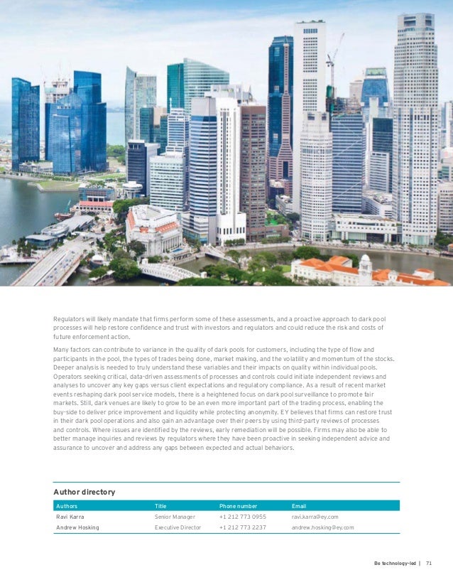 EY Investment bank transformation from ideas to action