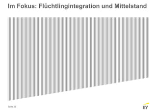 Seite 25
Im Fokus: Flüchtlingintegration und Mittelstand
 
