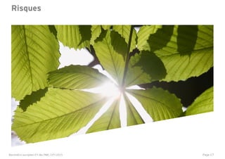 Page 17
Risques
Baromètre européen EY des PME / ETI 2015
 