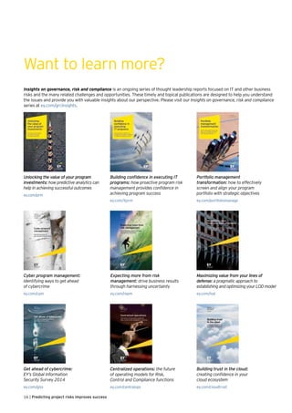 Ey prm-predicting-project-risks | PDF