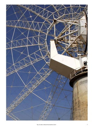 7Top 10 risks in telecommunications 2014
 