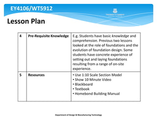 EY4106/WT5912Class Details ComponentsClass DetailsClass group i.e. 5th year
