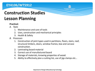 Topic Series i.e. 3rd Lesson on Foundations