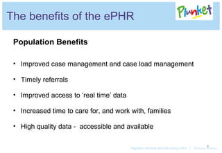 ePHR - Plunket's Technology Journey | PPT