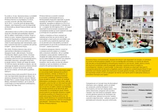 Cartea Antreprenorilor 2014 România | 61Cartea Antreprenorilor 2014 România | 60
În urmă cu 10 ani, Genoveva Hossu s-a hotărât
să devină decorator interior şi a pus bazele
Primera Interiors la Cluj-Napoca. În 2010,
a urmat cursurile Jab Ado International,
iar în 2011, cursurile şcolii de design Kelly
Hoppen, care împreună cu anii de experienţă
profesională au devenit baza profesiei sale de
decorator.
„Decoratorul este un artist al cărui talent este
acela de a dezvălui personalitatea clienților
săi. Eu sădesc creativitate și frumos. Încep cu
texturi și culori, analizez ergonomia spațiului,
iau decizii împreună cu clientul și alegem
ambianța finală. Cred că unul dintre cuvintele
cheie în acest business este reinventarea, apoi
este vorba de mult efort și susţinere din partea
echipei”, spune Genoveva Hossu.
Din 2005, Primera Interiors este unicul
reprezentat în România al brandurilor:
Designers Guild, JAB Anstoetz, Christian
Fischbacher, Ralph Lauren Home, Christian
Lacroix, Nina Campbell, şi Osborne & Little.
Compania oferă servicii de consultanţă pentru
amenajări interioare, amenajări exterioare
şi design interior. Clienţii pot alege din peste
10.000 de mostre de textile și colecţii, zeci de
cataloage de tapete, precum şi diverse articole
decorative (corpuri de iluminat, articole
de servire a mesei, articole pentru grădină,
tablouri).
Genoveva Hossu este prezentă în fiecare an la
cele mai importante expoziţii sau târguri din
domeniul designului interior, precum: Maison
& Objet Paris, London Design Festival, iSalone
Milano, Heimtextil Frankfurt, iar în acest an
a participat și la International Contemporary
Furniture Fair New York.
Primera Interiors a investit constant
în procesele şi tehnologiile de lucru.
Performanţele financiare raportate la aceste
investiţii se reflectă în creşterea anuală a
vânzărilor, ajungând la sfârşitul lui 2013 la o
cifră de afaceri de aproximativ 2 milioane de
lei – o creştere de 65% faţă de 2011. Un aspect
important al performanţei companiei este
consolidarea poziţiei pe acest segment de piaţă
şi achiziţia de noi parteneri externi.
„Pentru a menţine un focus constant pe
calitatea serviciilor pe care le oferim, am
externalizat o mare parte din activităţile care
nu se află în aria noastră de expertiză, ceea
ce ne permite să ne dezvoltăm şi să oferim
profesionalism în serviciile şi produsele pe care
le livram”, explică Genoveva.
În domeniul designului interior, a avut loc
o evoluţie pozitivă a pieţei și o creștere
atât a volumului vânzărilor, cât și a calităţii
produselor comercializate. Indiferent de
situaţiile din piaţă, Genoveva a gestionat cu
succes toate etapele de creștere sau stagnare
din cadrul companiei, venind cu soluţii
inovative, care au adus un plus de valoare
clienţilor și care au menţinut un interes
proactiv din partea echipei de lucru.
„Nu mă poate decât bucura maturitatea pieţei
și concurenţa loială, înţeleasă de jucătorii
acestui domeniu. Clienţii, la rândul lor, au
devenit conștienţi de valoarea produselor
și serviciilor cumpărate. Calitatea și preţul
încep să aibă un cuvânt de spus, iar această
diferenţiere a produselor și serviciilor, atât de
necesară, a avut loc într-un ritm mult mai alert
decât în anii trecuţi. E important ca un produs
sau un serviciu sa aibă o valoare real înţeleasă,
iar achiziţia acestuia sa fie făcută de către
consumator în cunoștinţă de cauză. Punem
accent puternic pe educaţie deoarece credem
în puterea acesteia şi în impactul pe care îl
poate avea asupra fiecăruia dintre noi. De
aceea, facem demersuri în această direcţie de
educare a consumatorilor, oferind consultanţă
specializată.” Genoveva Hossu, Managing
Partner Primera Interiors
Compania are un concept store de decoraţiuni
interioare care a câştigat, pentru al doilea
an consecutiv, premiul Designers Guild
2014 pentru cel mai bun display-decor. Unul
dintre obiectivele companiei este să ofere
clienţilor mai mult decât se aşteaptă: sfaturi
privind gândirea planului de amenajare sau
de construcţie, selecţia furnizorilor, analiza
corectă a raportului preţ – calitate şi suport în
perioada post-renovare sau post-construcţie.
Genoveva Hossu concluzionează: „Designul de interior este dependent de inovaţie, el contribuie
nu numai la înfrumuseţarea spaţiilor în care ne desfăşurăm activitatea, la crearea de obiecte,
cât mai ales la funcţionalitatea şi eficientizarea mediului în care locuim. Astfel, pentru a inova,
am încercat în proiectele mele de amenajări să produc conversia nevoii în soluţii şi a
constrângerilor clienţilor în oportunităţi. Ca decorator, mă bazez pe observaţii riguroase în
conceperea planurilor de decorare şi bugetare, pentru a ajunge la o analiză asupra felului în care
obiectele sunt folosite spaţial. Din acest punct se poate genera inovaţia, care este dependentă
de experienţa umană, la care un designer de interior este foarte atent în selectarea stilului şi a
atmosferei necesare unui spaţiu.”	
Genoveva Hossu
Managing Partner
Numele companiei
Fondată
Industrie
Număr angajați (2013)
Venituri (2013)
Primera Interiors
2005
Servicii
7
1.960.209 lei
 