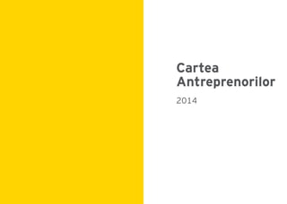 Cartea
Antreprenorilor
2014
 