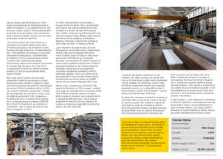 Cartea Antreprenorilor 2014 România | 105Cartea Antreprenorilor 2014 România | 104
Ciprian Oprea a pornit MCA Grup în 1997,
după mai multe încercări antreprenoriale în
retail şi imobiliare, cu un capital iniţial de 300
de dolari. Astăzi, după 17 ani de experienţă în
producţia de uşi de garaj şi rulouri exterioare
pentru ferestre, Ciprian conduce cel mai mare
producător român din domeniu.
„Am pornit la drum de la zero, înarmat cu
entuziasm şi încredere. Ştiam că îmi place
să vând uşi de garaj şi mă pricepeam la asta.
Primele uşi le-am produs într-un apartament la
bloc. Însă abilităţile de conducere se dezvoltă
permanent în mod practic, experimentând
şi învăţând. Cred în programe de dezvoltare
continuă; doar astfel se poate atinge
performanţa, despre orice domeniu de business
ar fi vorba. Aşa am ajuns, în 17 ani, de la
un apartament de bloc la o fabrică ce poate
produce 10.000 de uşi secţionale anual”,
explică Ciprian.
MCA Grup este în prezent cel mai mare
producător român de uşi de garaj şi rulouri
exterioare pentru ferestre şi deţine la Jilava
cea mai mare fabrică de profil din zona Europei
de Sud-est. Potrivit estimărilor MCA, în 2013
s-au vândut în România aproximativ 14.500
de uşi secţionale, din care MCA a avut o cotă
de piaţă de aproximativ 30%. Compania a
încheiat anul 2013 cu afaceri de 8 milioane
euro la nivel de grup şi o creştere a EBITDA
de la 6% la 7%. Exporturile au contribuit cu
aproximativ 25%, un aport de două ori mai
mare comparativ cu 2012.
În 2008, când domeniul construcţiilor a
început să intre în declin, MCA s-a reorientat
spre export, mai întâi pe pieţele învecinate,
în Bulgaria şi Serbia, iar apoi în Europa de
Vest. Astăzi, compania exportă constant în opt
state din Europa: Franţa, Belgia, Italia, Austria,
Germania, Serbia, Bulgaria, şi Republica
Moldova. Punctual, a direcţionat produse şi
către pieţe africane – în Nigeria şi Maroc.
„Spre deosebire de piaţa locală, care este
dominată de concurenţă pe preţ, fragmentată,
tânără, piaţa vest-europeană este foarte
mare ca volum. Doar în Franţa se vând anual
aproximativ 300.000 de uşi secţionale.
De aceea, ne propunem să creştem la export şi
avem un plan ambiţios în acest sens. Urmărim
să sporim calitatea, nu să reducem preţurile.
Strategia noastră este să ne poziţionăm
ca furnizor de gamă de produse cu servicii
superioare ataşate. Vrem ca în câţiva ani să
ne poziţionăm în top la nivelul întregii Uniuni
Europene din punctul de vedere al calităţii.”
Ciprian Oprea, General Manager MCA Grup
Pentru 2014, compania şi-a planificat 70%
vânzări în România, iar 30% la export, urmând
ca în şapte ani, ponderile să se inverseze, astfel
încât 70% din producţie să plece la export.
MCA Grup are în derulare anul acesta proiecte
în valoare de 800.000 euro, care presupun
integrarea în ofertă a unor noi categorii de
produse şi majorarea capacităţii de producţie
pentru cele deja existente.
„Urmărim să creştem constant şi, în anii
următori, să creăm noi locuri de muncă. Am
crescut de la an la an şi astăzi avem o echipă de
160 de angajaţi. De asemenea, avem o reţea
de 800 de colaboratori în ţară, care distribuie
produsele noastre, iar în afara ţării lucrăm în
mod constant cu peste 200 de dealeri.” Ciprian
Oprea, General Manager MCA Grup
În ultimii ani, compania a investit în cercetare şi
a introdus câte un nou tip de produs în fiecare
an, pentru a putea oferi clienților o gamă cât
mai largă de soluții de închidere și umbrire.
Unul din proiectele inovative ale MCA este uşa
de garaj Power Door, cu panouri fotovoltaice,
care produce energie pentru întreaga casă.
Ciprian Oprea
General Manager
Numele companiei
Fondată
Industrie
Număr angajați (2013)
Venituri (2013)
MCA Group
1997
Producţie
111
30.987.145 lei
„Orice drum vine şi cu provocările sale; astfel
s-a întâmplat şi în cazul nostru. Am profitat la
maxim de fiecare dificultate pentru a învăţa
şi a ne perfecţiona. Pentru mine, succesul
înseamnă să am clienţi bucuroşi de alegerea
făcută, să le ofer cât mai multor oameni
produse de calitate şi soluţia ideală atât din
punct de vedere tehnic, cât şi estetic.
Este cea mai mare satisfacţie, mai importantă
decât succesul material”, concluzionează
Ciprian Oprea.
Este un proiect care le-a adus celor de la
MCA o medalie de aur pentru inovaţie la
International Technical Fair Plovdiv Bulgaria
2012. Există cerere pentru astfel de soluţii,
mai ales la export, însă Ciprian şi echipa lui nu
s-au grăbit să arunce produsul pe piaţă, ci să îl
îmbunătăţească pe termen lung. Power Door
este încă în faza de testare pentru rezistența
celulelor fotovoltaice.
O altă inovaţie cu care compania se mândreşte
la târgurile naţionale şi internaţionale este uşa
de garaj MCA Vogue, special gândită pentru
case cu design elegant. Ușa Vogue poate fi
decorată cu inserții metalice la cerere, fiecare
uşă astfel realizată fiind un produs unicat.
 