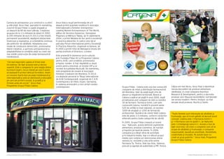 Cartea Antreprenorilor 2014 România | 171Cartea Antreprenorilor 2014 România | 170
Cariera de antreprenor şi-a construit-o cu efort
şi stăruinţă: Anca Vlad, specialist în marketing,
a pornit Grupul Fildas cu şapte angajaţi şi
un depozit de 80 de metri pătraţi. Creşterea
grupului de la 1,5 milioane de dolari în 2002,
la 345 milioane de euro în 2013 a fost liniară,
permanent ascendentă, depăşind obstacolele
financiare şi legislative, şi schimbările continue
ale politicilor de sănătate. Adoptarea unui
model de conducere democratic, promovarea
liberei inițiative, a spiritului antreprenorial și
adaptabilitatea la condiţiile pieţii au creat cea
mai solidă construcţie din piaţa farmaceutică
românească.
“Cel mai important capital al firmei este
încrederea. De fapt aceasta este şi deviza
noastră. Este o companie în care relaţia dintre
furnizorii noştri, noi şi clienţii pe care îi avem
se bazează în primul rând pe încredere. Avem
un renume foarte bun pe piaţa românească şi
internaţională şi asta se datorează şi educaţiei
pe care am primit-o acasă, la şcoală şi la
firmele unde am lucrat.” Anca Vlad,
Preşedinte Grupul Fildas Catena
Anca Vlad a reuşit performanţa de a fi
aleasă printre puţinele românce în Asociaţia
Internaţională a Femeilor Antreprenor –
Leading Women Entrepreneurs of The World,
alături de Veronica Savanciuc, Georgiana
Pogonaru şi Măriuca Talpeş. Iar în septembrie
2004, a primit Medalia de Aur pentru excelenţă
în practica afacerilor, în cadrul celui de-al
patrulea Forum Internaţional pentru Excelenţă
în Practica Afacerilor, organizat la Geneva, iar
în 2005 a primit titlul de Managerul Anului din
partea Institute of Directors, London.
Este prezentă în domeniul socio-cultural,
prin Fundaţia Fildas Art şi Programul Catena
pentru Artă, care urmăresc promovarea
artiştilor români. A fost răsplătită cu două
premii pentru mecenat: al revistei VIP şi al
revistei Actualitatea Muzicală. De asemenea,
este preşedinte de onoare al Asociaţiei
Femeilor Creatoare din România. În 2014
s-a deplasat personal la Târgul Internațional
de Artă Contemporană, organizat de C.A.R.
Contemporary Art Ruhr, Essen, Germania,
în vederea promovării a cinci artiști români
contemporani. Grupul Fildas - Catena este cea mai cunoscută
companie de retail şi distribuţie farmaceutică
din România, lider de piaţă după cifra de
afaceri şi răspândire teritorială. Brand-ul
Catena a apărut pe piaţă în anul 2000, după
privatizarea unei companii de stat ce număra
30 de farmacii. Farmacia inimii, cum este
cunoscută Catena, numără în prezent peste
520 de unităţi la nivel naţional, ce reunesc
3200 de angajați și 1200 de farmaciști
profesioniști. Numărul de clienți fideli Catena
este de peste 2,5 milioane, conform cardurilor
eliberate pentru toate categoriile de vârstă.
În 2005, Grupul Fildas creează un brand
nou – Naturalis, acesta definind suplimente
alimentare, produse cosmetice, de nutriţie
şi îngrijire pe bază de plante. În 2006,
compania şi-a lărgit sfera de activitate
şi în industria media. Aşa s-a născut grupul
media care conţine azi televiziunea online
sensotv.ro, revistele și site-urile online
Farmacia Ta, Tonica, Slab sau Gras, Galenus,
precum şi agenţia de publicitate şi PR, Tonica.
Câţiva ani mai târziu, Anca Vlad a identificat
nevoia dezvoltării de produse alimentare
sănătoase. A creat compania Nutrition
Research & Development, pentru a dezvolta
produse care răspund necesităţilor nutriţionale
ale omului modern. Pentru început, au fost
lansate două produse: Nucita şi Sante.
“Toate femeile sunt interesate de sănătate şi
frumuseţe, aşa că m-am gândit să dezvolt acest
concept. Catena este <<Farmacia Inimii>>
şi <<Farmacia care te ajută>>, iar Naturalis
este <<Inteligenţa naturii>>. Acesta a fost de
fapt visul meu: să creez o companie care să se
ocupe de sănătate şi frumuseţe; o companie
responsabilă, bazată pe onestitate, flexibilitate,
creativitate şi inovaţie. Pe aceste baze s-a
creat un grup puternic.” Anca Vlad, Preşedinte
Grupul Fildas Catena
 