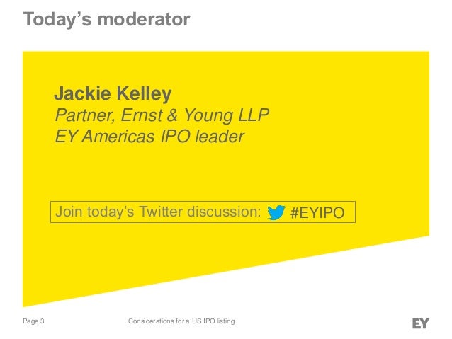 Reassure ipo ernst and young