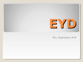 EYDEYD
Drs. Supriyono, M.M
1
 
