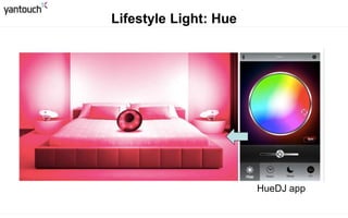 Lifestyle Light: Wake
Natural Wake: Silent alarm, not disturb couple
 