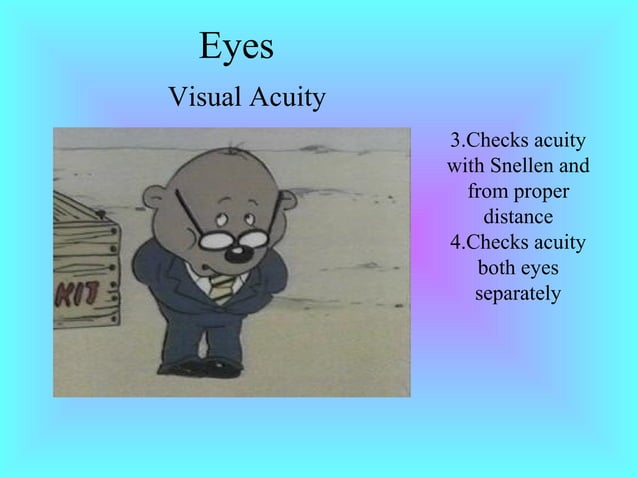 Eye And Ear Assessment