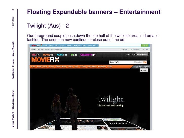 Eyeblaster Online Ads Examples