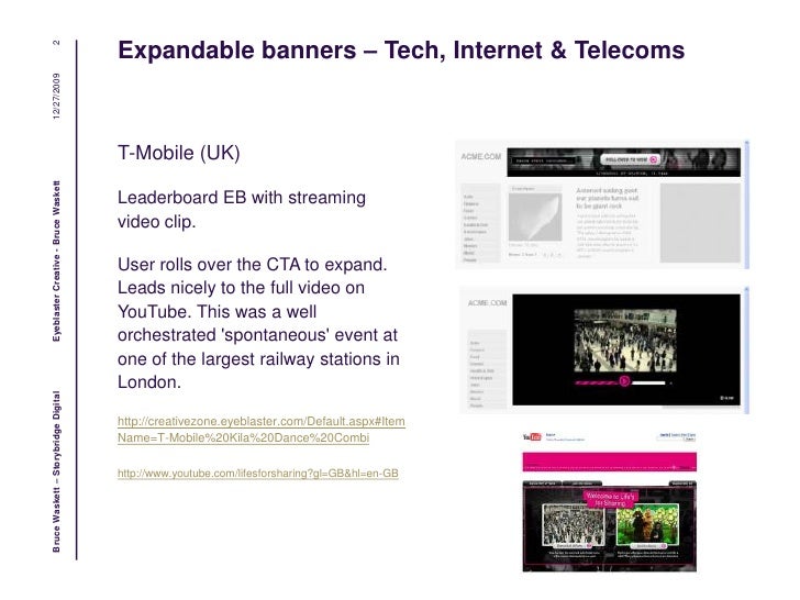 Eyeblaster Online Ads Examples
