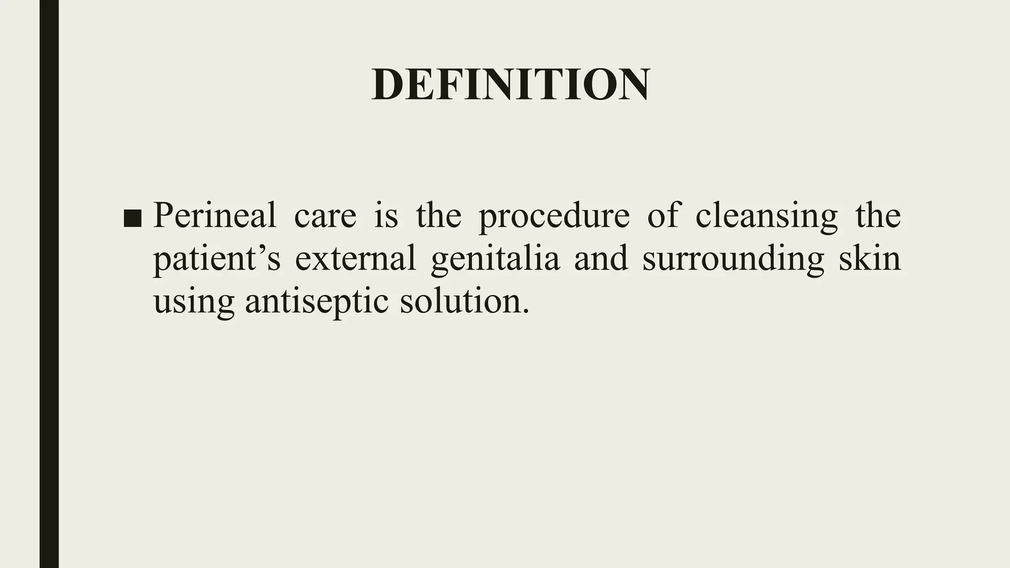 Eye care & perineal care | PPTX