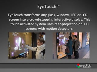 EyeClick- Overview and Line of Products | PPT