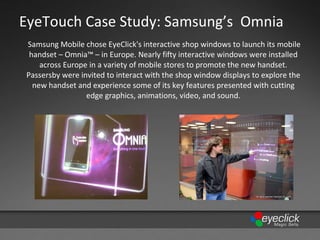 EyeClick- Overview and Line of Products | PPT