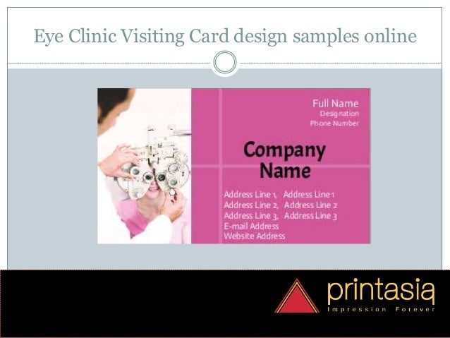 visiting cards design online