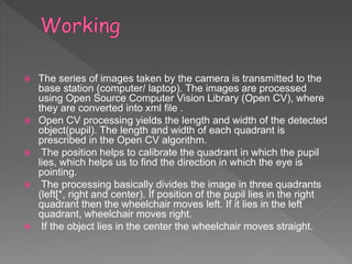 Eye directive wheel chair | PPTX
