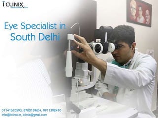 Eye doctor in south delhi