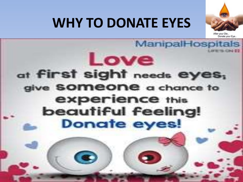 Eye donation