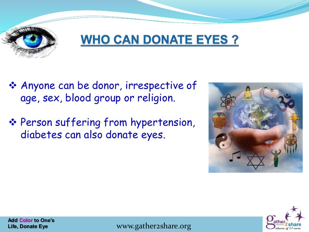 Eye donation