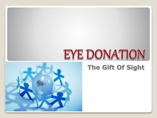 The Gift Of Sight 
 