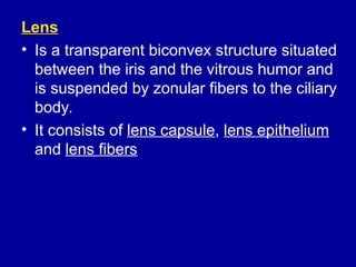 Animal Lens Strructure domestic animals Eye & Ear Histology.ppt