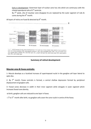 Eye Embryology- basic (my notes)