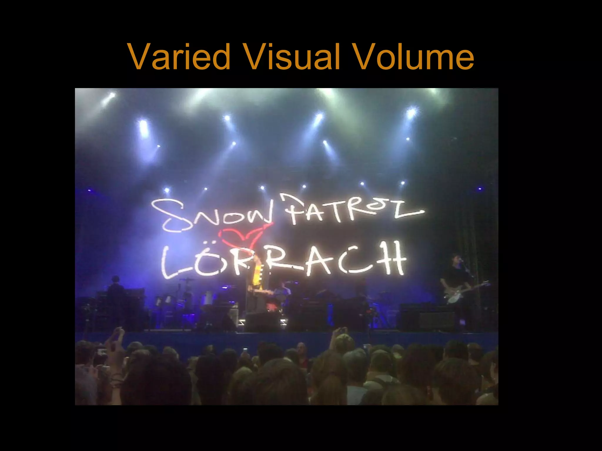 Varied Visual Volume22