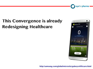 David Doherty
This Convergence is already
Redesigning Healthcare
http://samsung.com/global/microsite/galaxys4/lifecare.html‎
 