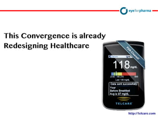 David Doherty
This Convergence is already
Redesigning Healthcare
http://Telcare.com
 
