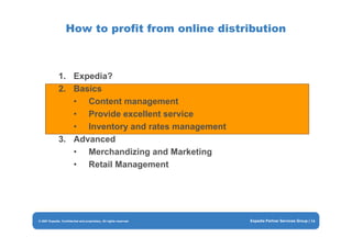 Eye for travel - Expedia presentation INDABA 2009