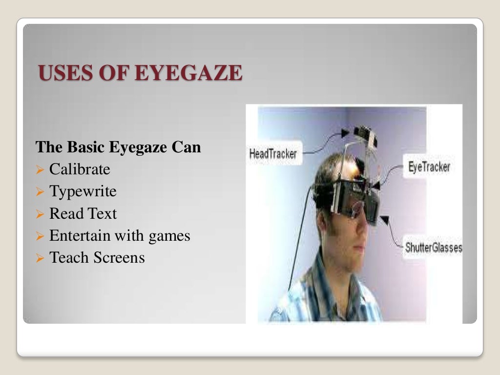 Eye gaze communication