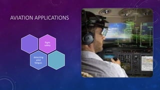AVIATION APPLICATIONS
flight
safety
detecting
pilot
fatigue.
 