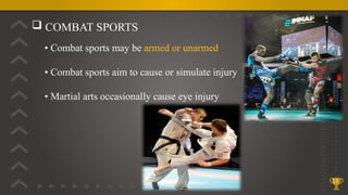 EYE INJURIES IN SPORTS presentation pptx | PPTX