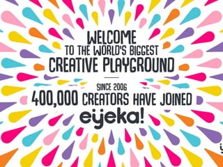 Meet eÿeka's community of 400.000 creators