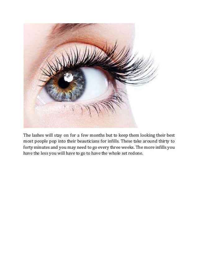 getting eyelash extensions